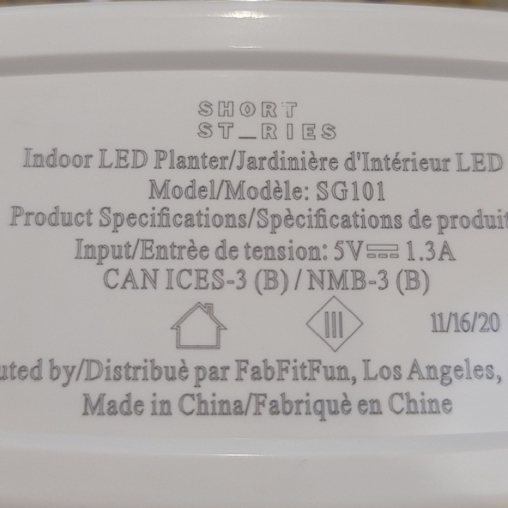 SHORT STORIES LED Indoor Planter (Grow Herbs) - Picture 10 of 10